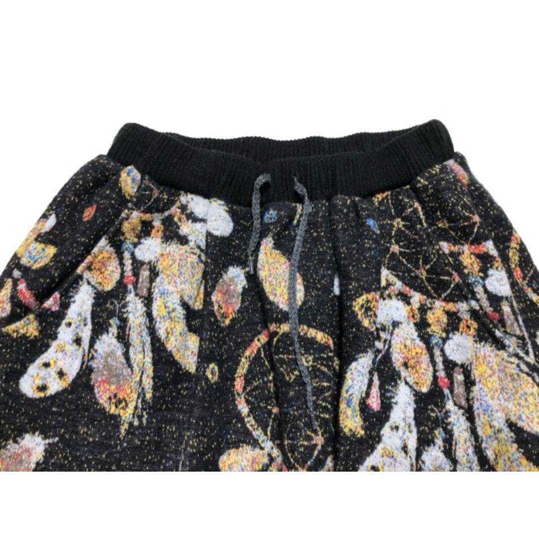 STOF(ストフ)Divercity Saruel pants ニット ドリームキャッチャー柄 サルエルパンツ 【007】