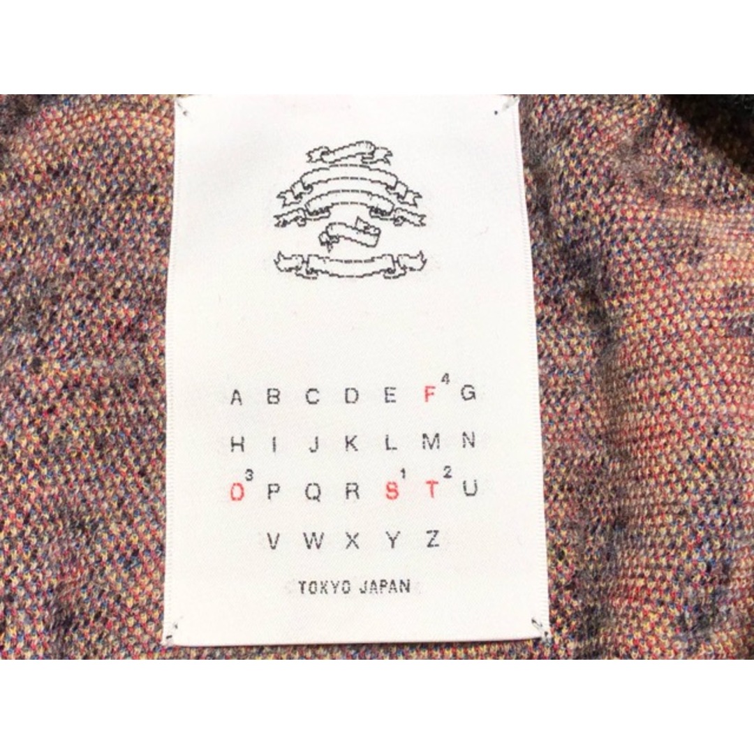 STOF(ストフ)Divercity Saruel pants ニット ドリームキャッチャー柄 サルエルパンツ 【007】
