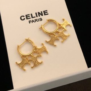 木造 【最終SALE】セリーヌ CELINE ハート ガラスパール ピアス - 通販