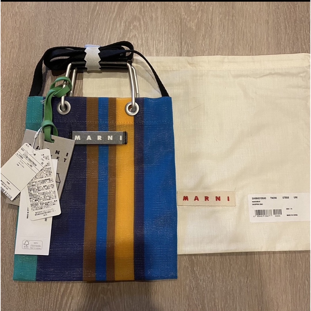 【MARNI】マルニフラワーカフェ限定 SHOPPING BAG