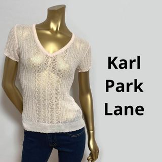 カールパークレーン(KarL Park Lane)の【2889】Karl Park Lane 半袖 夏ニット トップス M(ニット/セーター)