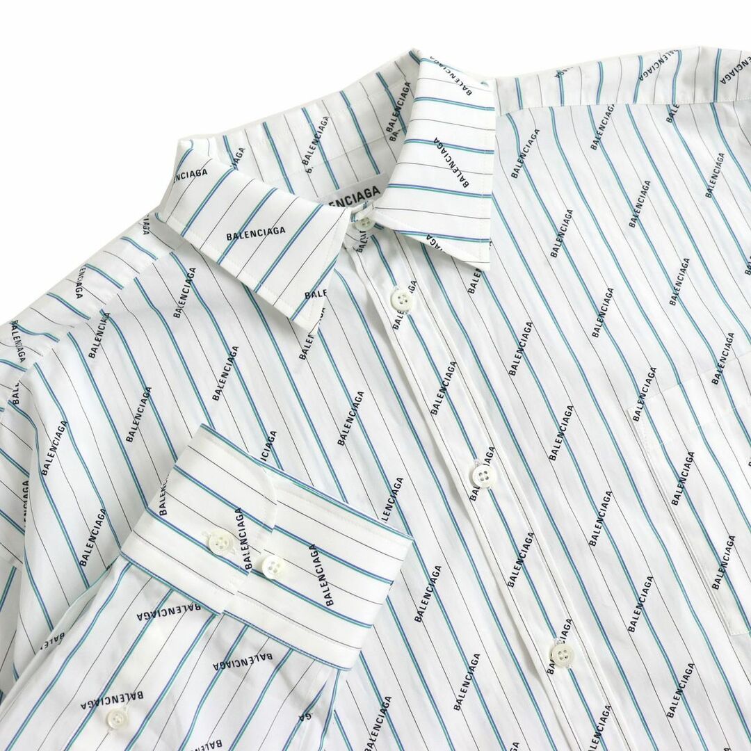 バレンシアガ　オーバーサイズシャツ　サイズ34 1回のみの着用　極美品