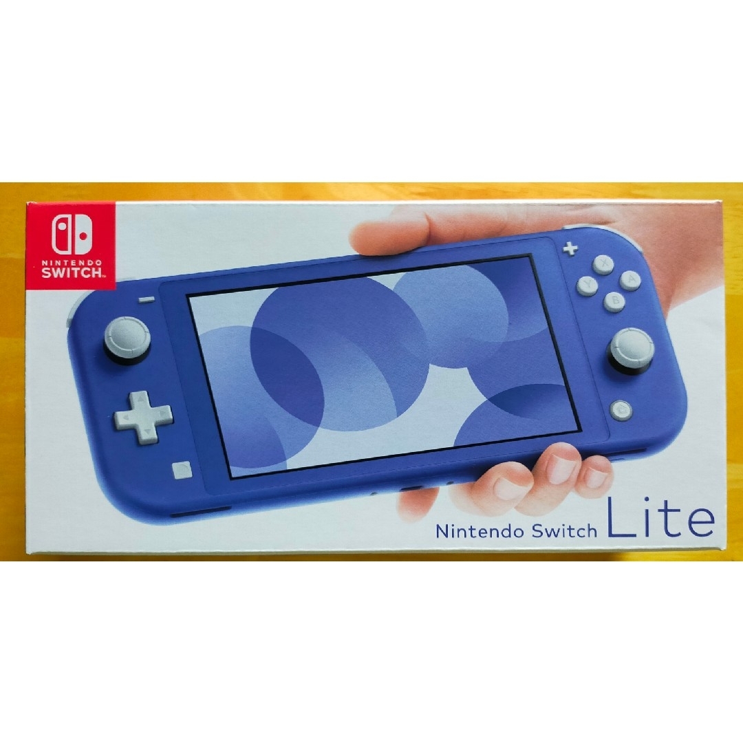 任天堂(ニンテンドウ)の夏休み開始！  未開封 新品 Nintendo Switch LITE ブルー エンタメ/ホビーのゲームソフト/ゲーム機本体(家庭用ゲーム機本体)の商品写真