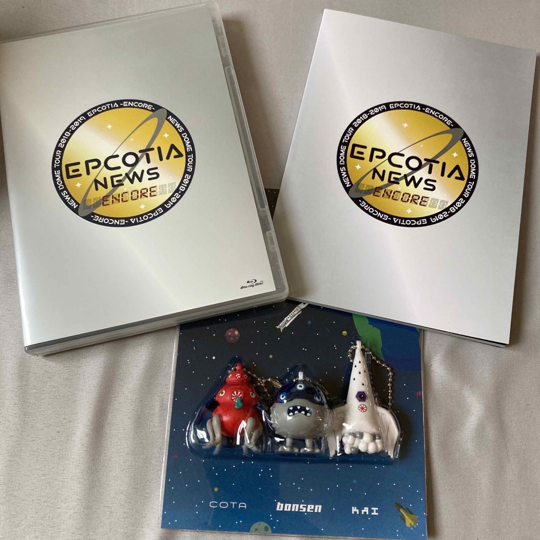 NEWS EPCOTIA -ENCORE- Blu-ray 初回盤 エンタメ/ホビーのDVD/ブルーレイ(ミュージック)の商品写真