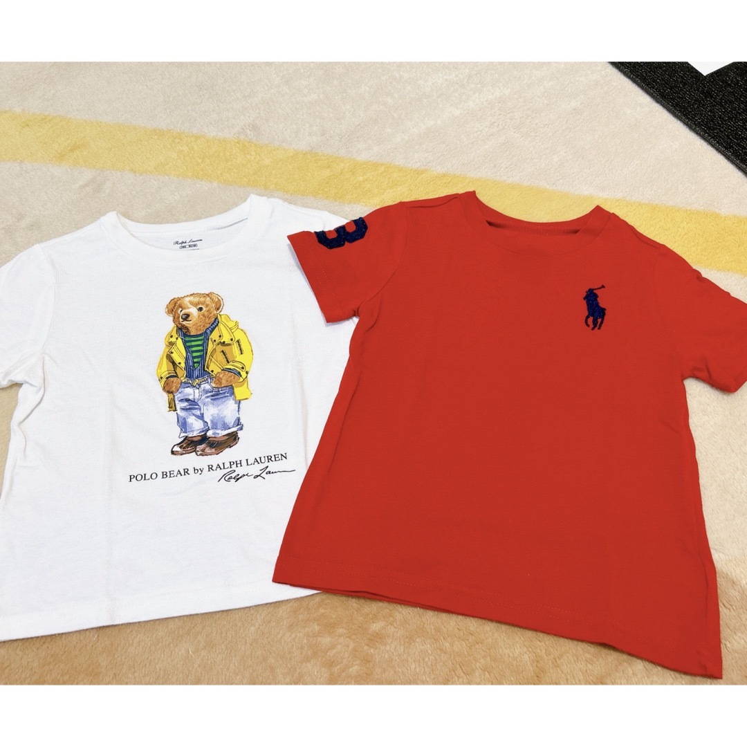 Ralph Lauren(ラルフローレン)のはや　あさ様専用　ラルフローレン　Tシャツ2枚組 キッズ/ベビー/マタニティのベビー服(~85cm)(Ｔシャツ)の商品写真