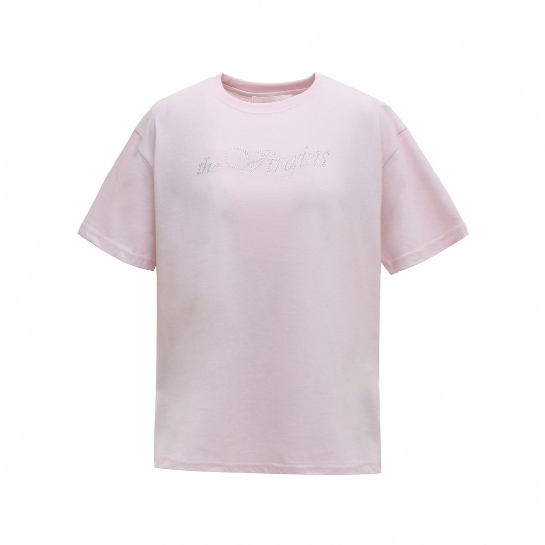 The Virgins Tシャツ bijou logoT WHITE 伊勢丹限定