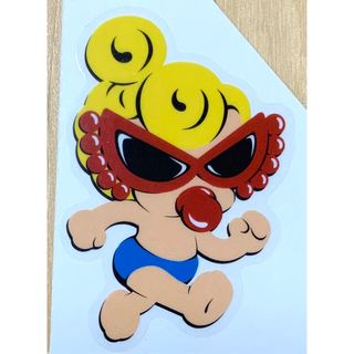 ヒステリックミニ(HYSTERIC MINI)のヒスミニ☆正規品☆新品☆ステッカー☆カットシール☆非売品☆19(しおり/ステッカー)