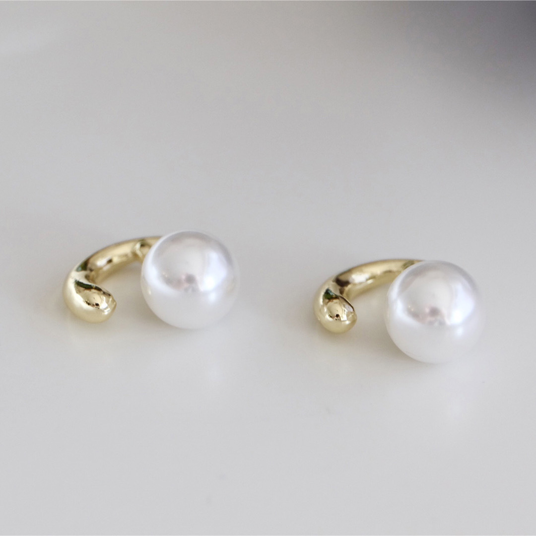 NATURAL BEAUTY BASIC(ナチュラルビューティーベーシック)の【K18コーティング】ピアス No.P2337 GOLD レディースのアクセサリー(ピアス)の商品写真