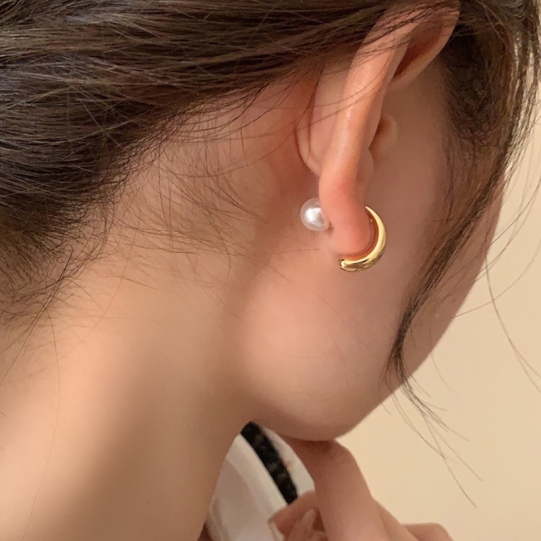 NATURAL BEAUTY BASIC(ナチュラルビューティーベーシック)の【K18コーティング】ピアス No.P2337 GOLD レディースのアクセサリー(ピアス)の商品写真