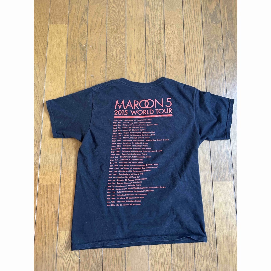 MAROON5 2015ツアーTシャツ　 レディースのトップス(Tシャツ(半袖/袖なし))の商品写真