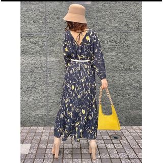 エイミーイストワール プリーツ マキシワンピース/ロングワンピース