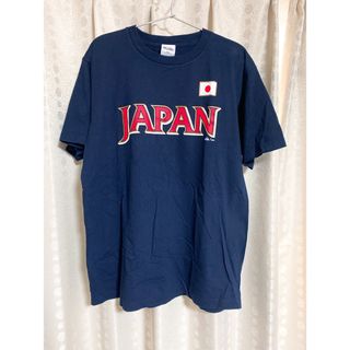 マジェスティック(Majestic)のMajestic WBC Tシャツ　濃紺色　ネイビー　フリーサイズ(応援グッズ)