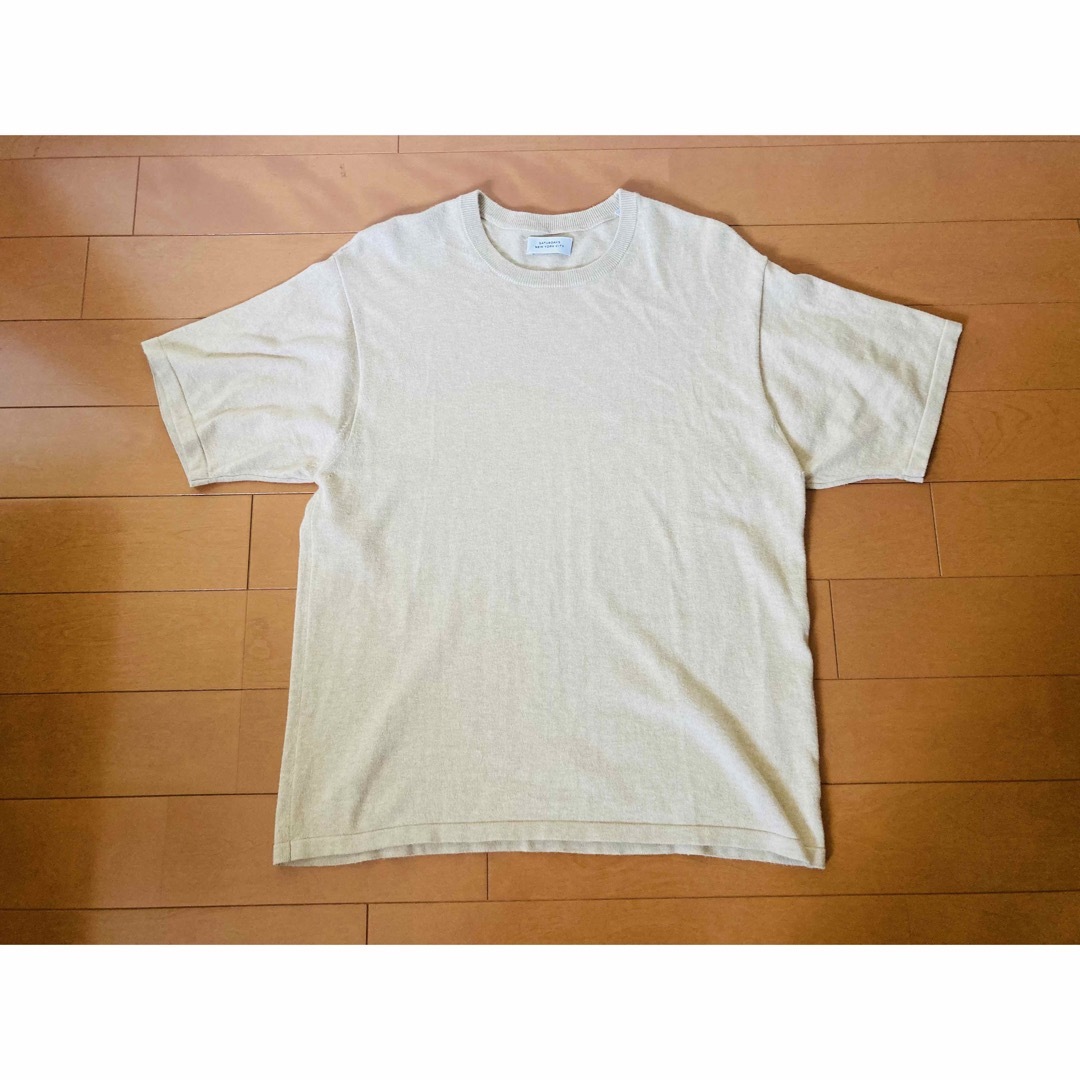 Saturdays NYC(サタデーズニューヨークシティ)のSATURDAYS ★ ニットTシャツ メンズのトップス(Tシャツ/カットソー(半袖/袖なし))の商品写真