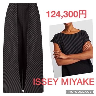 イッセイミヤケ(ISSEY MIYAKE)の【ISSEY MIYAKE 】プリーツ　トップス　パンツ　セットアップ(セット/コーデ)