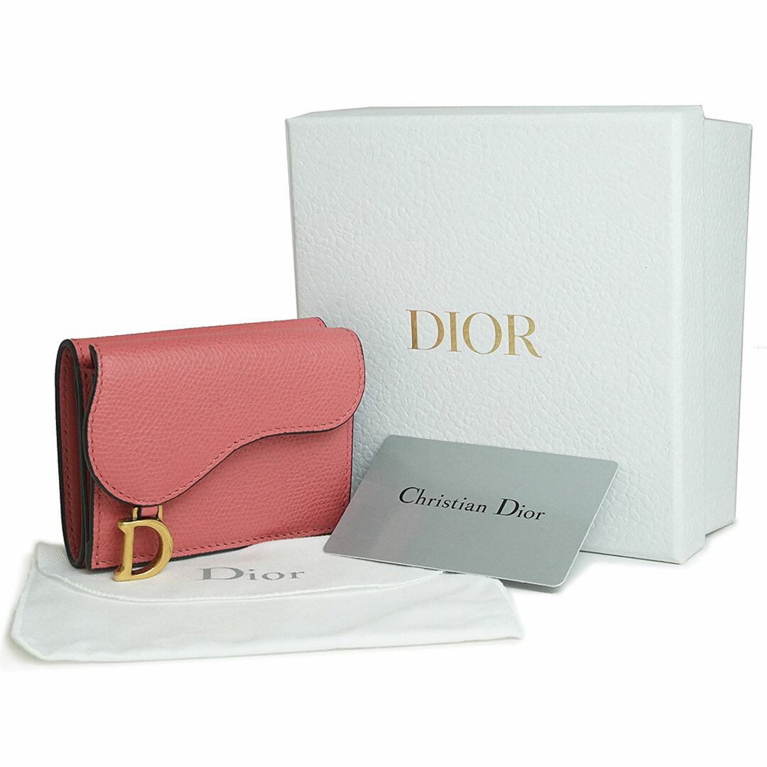 新品未使用 Christian Dior 三つ折り財布