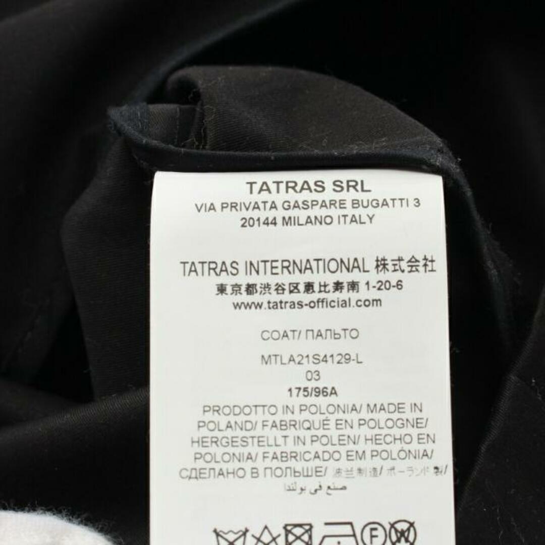 TANATO コート ブラック フード付き