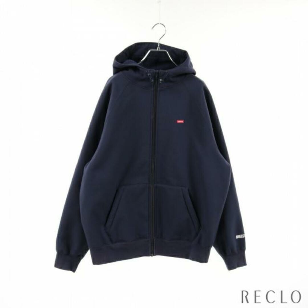 LARGE着丈WINDSTOPPER Zip Up Hooded Sweatshirt ジップアップ ジャケット ネイビー 2020AW