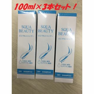 新品！　ドライシャンプー　100ml×3本セット　リフレッシュミントの香り(ヘアウォーター/ヘアミスト)