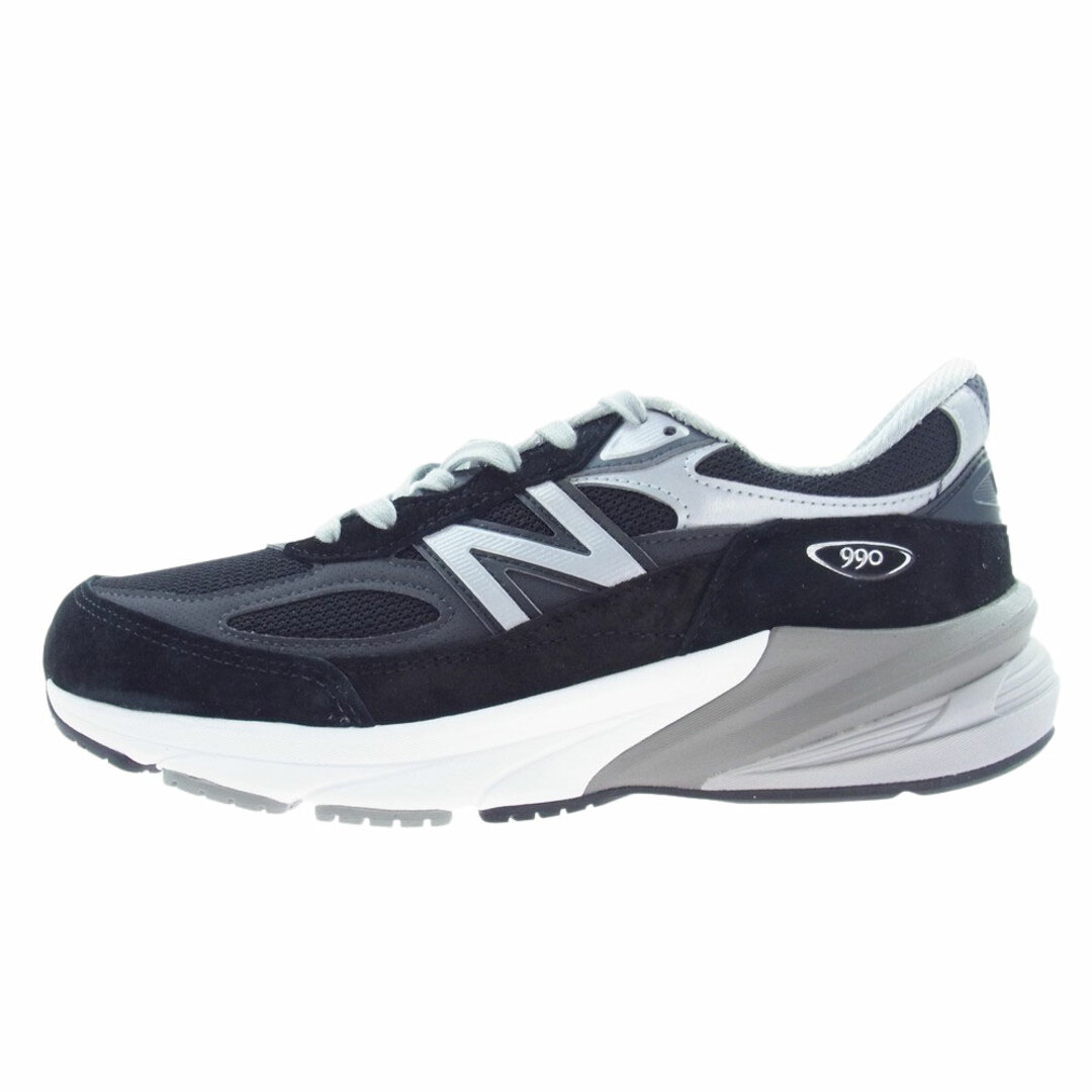 NEW BALANCE ニューバランス スニーカー M990BK6 Made in USA 990 v6 BK6 Dワイズ スニーカー ブラック系 26.5cm【新古品】【未使用】