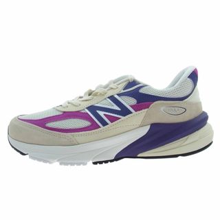 ニューバランス(New Balance)のNEW BALANCE ニューバランス スニーカー U990TD6 Made in USA 990 v6 TD6 Dワイズ スニーカー パープル系 27.0cm【新古品】【未使用】【中古】(スニーカー)