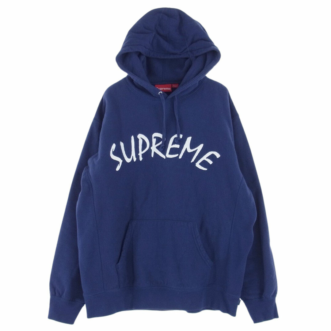 Supreme シュプリーム パーカー 21SS FTP Arc Hooded Sweatshirt アーチロゴ プルオーバー スウェット パーカー パープル系 M