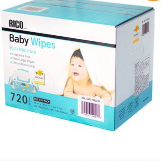 コストコ(コストコ)のおしりふき　Baby Wipes コストコ　80枚×9個パック　720シート入り(ベビーおしりふき)