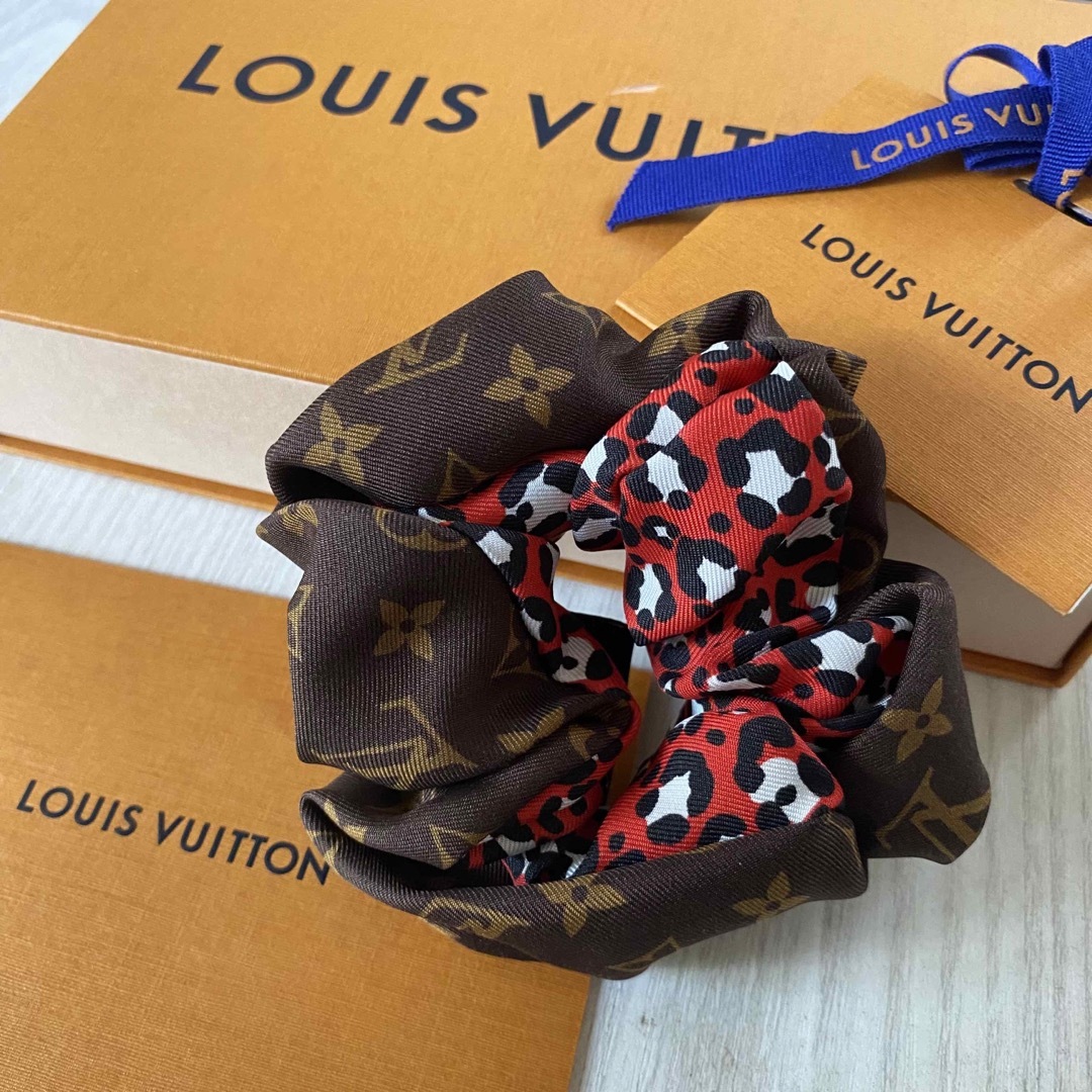 LOUIS VUITTON - 値下げ‼️LOUIS VUITTON シュシュ ヘアアクセサリー