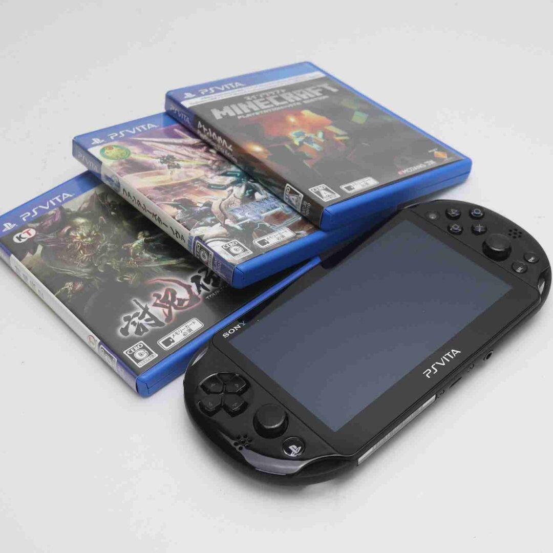 超美品 PCH-2000 PS VITA ブラック製造番号は007386207