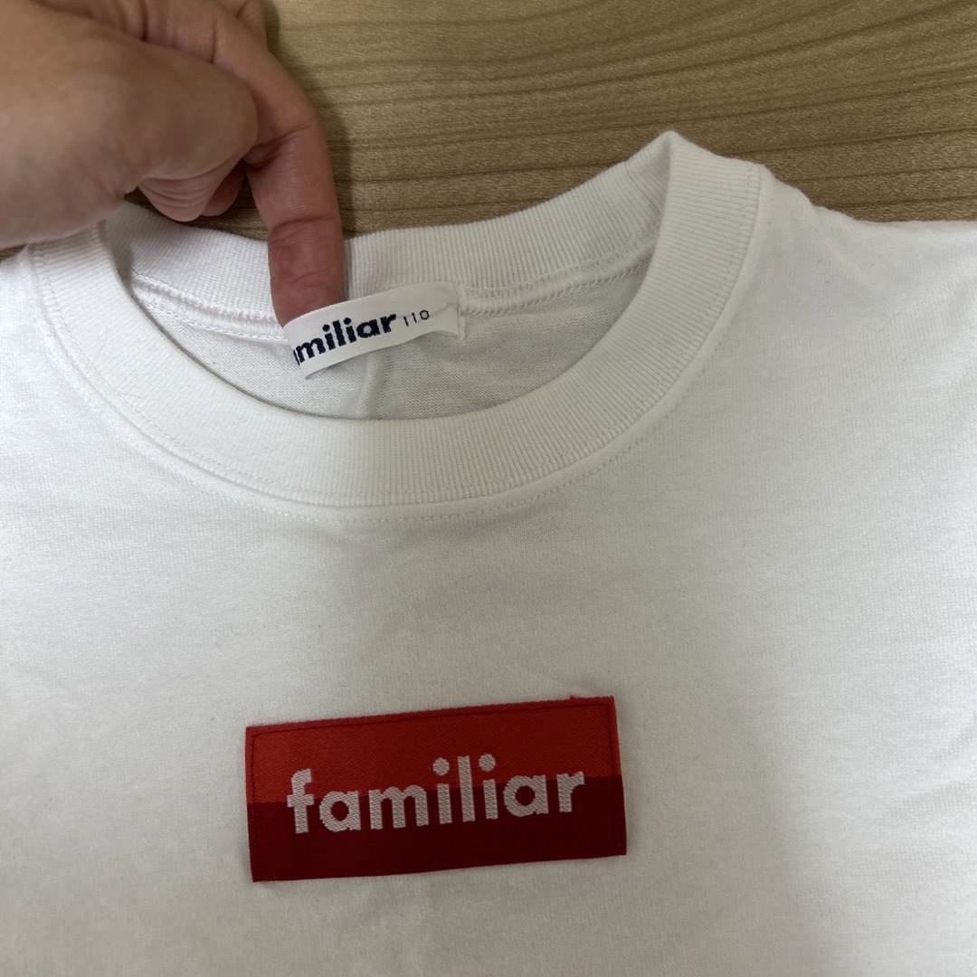 familiar(ファミリア)のファミリア　tシャツ　110 キッズ/ベビー/マタニティのキッズ服女の子用(90cm~)(Tシャツ/カットソー)の商品写真