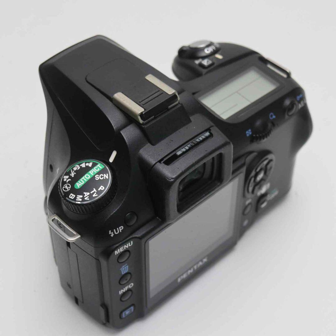 PENTAX(ペンタックス)の超美品 PENTAX K100D ブラック  M777 スマホ/家電/カメラのカメラ(デジタル一眼)の商品写真