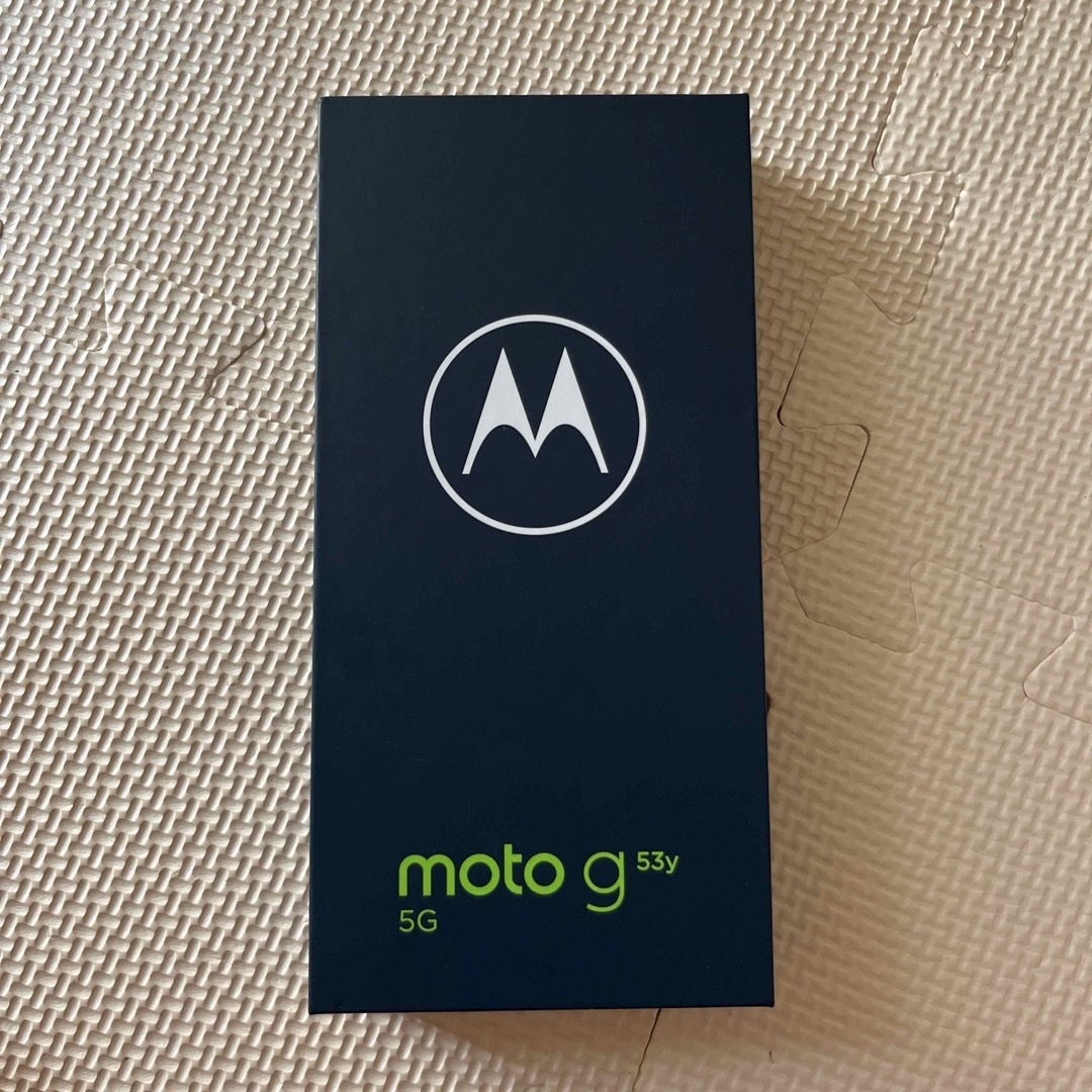 在庫限定Motorola - 新品未使用moto g53y 5G アークティック