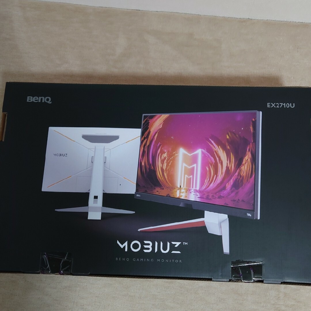 BENQ EX2710U WHITE 4Kモニター