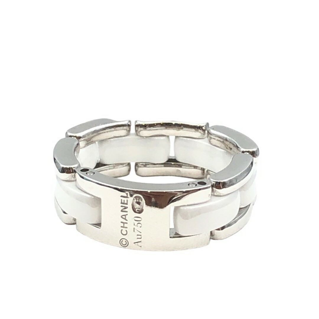 シャネル CHANEL ウルトラリング 750WG/ホワイトセラミック シャネル CHANEL ウルトラリング 750WG/ホワイトセラミック