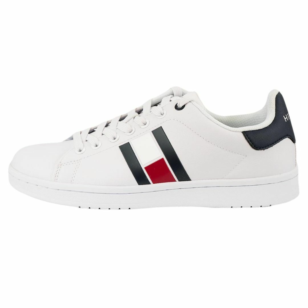 TOMMY HILFIGER(トミーヒルフィガー)のスニーカー トミーヒルフィガー tmLANSEN ホワイト US8/26cm メンズの靴/シューズ(スニーカー)の商品写真