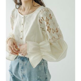 ミスティック フリルブラウス シャツ/ブラウス(レディース/長袖)の通販
