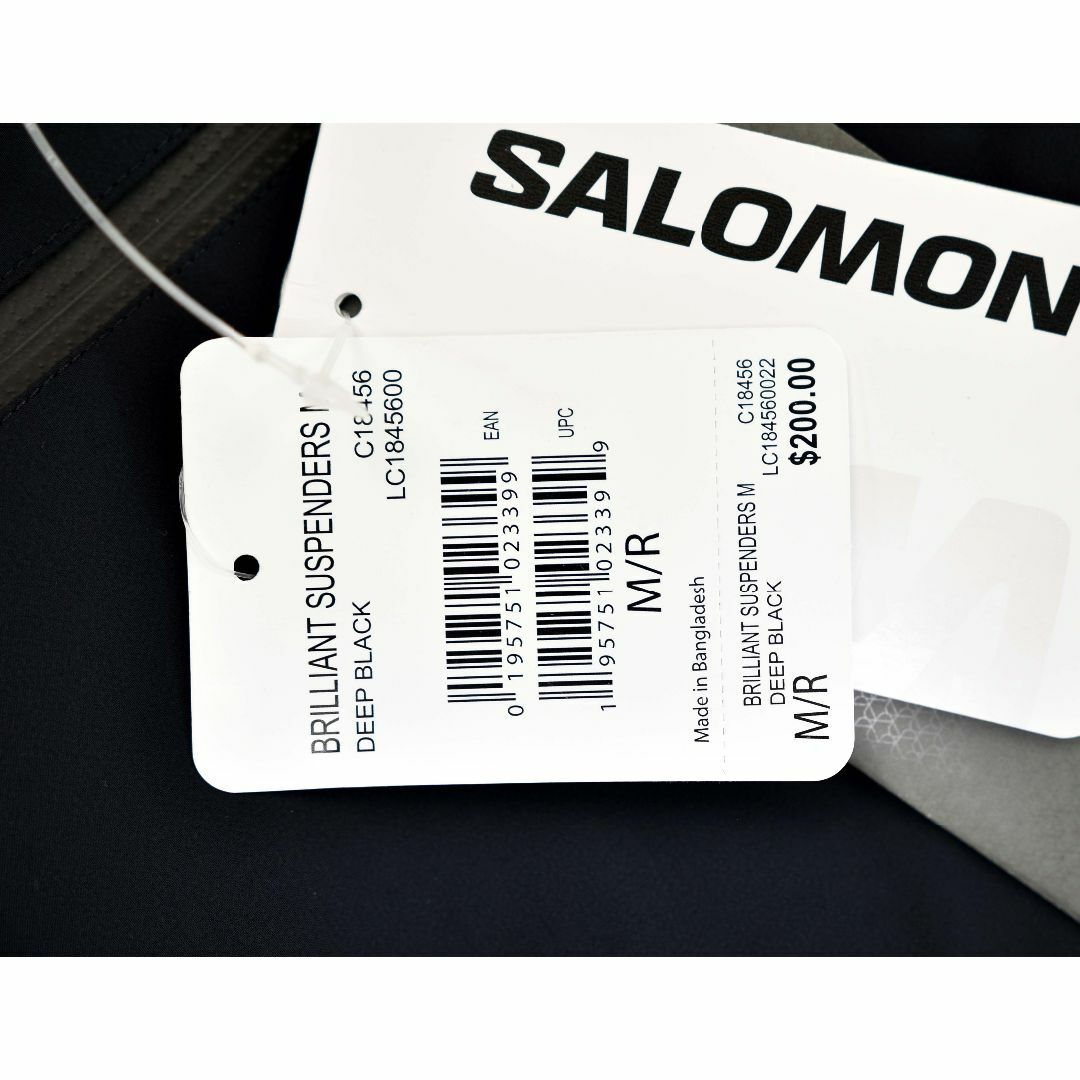 SALOMON - Salomon Brilliant サスペンダーズ size:M/R 黒の通販 by ...