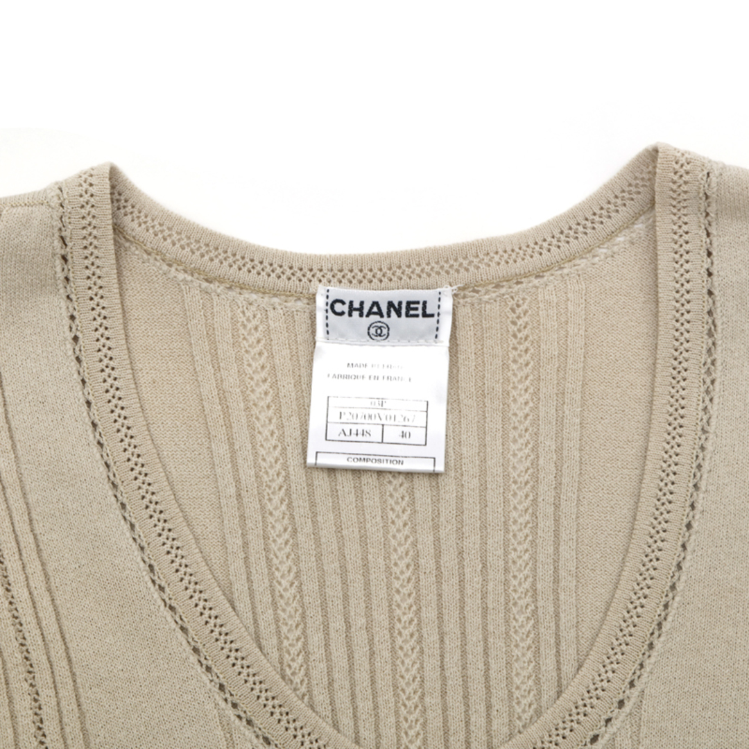 シャネル CHANEL ニット 半袖トップス スカート セットアップ