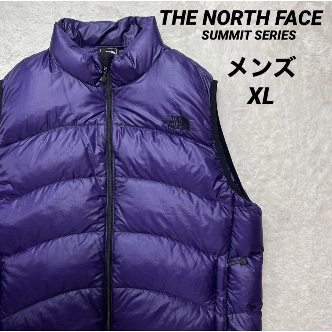 THE NORTH FACE ダウンジャケット/ダウンベスト L 紫
