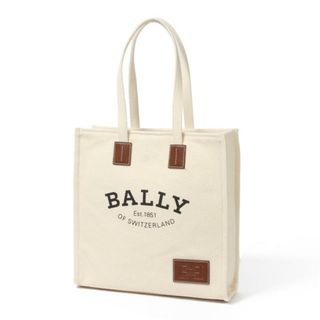 バリー(Bally)の【新品未使用】 BALLY バリー トートバッグ Crystalia Fabric Tote クリスタリアファブリックトートロゴ キャンバス BBL6236963602118F023(トートバッグ)