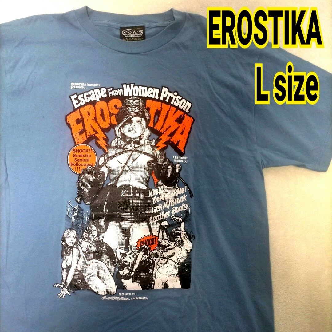 エロスティカ EROSTIKA 半袖Tシャツ tee ロッキンジェリービーン