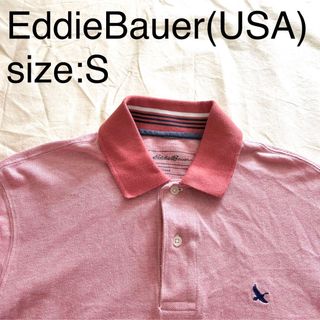 エディーバウアー(Eddie Bauer)のEddieBauer(USA)ビンテージコットンカノコポロシャツ(ポロシャツ)