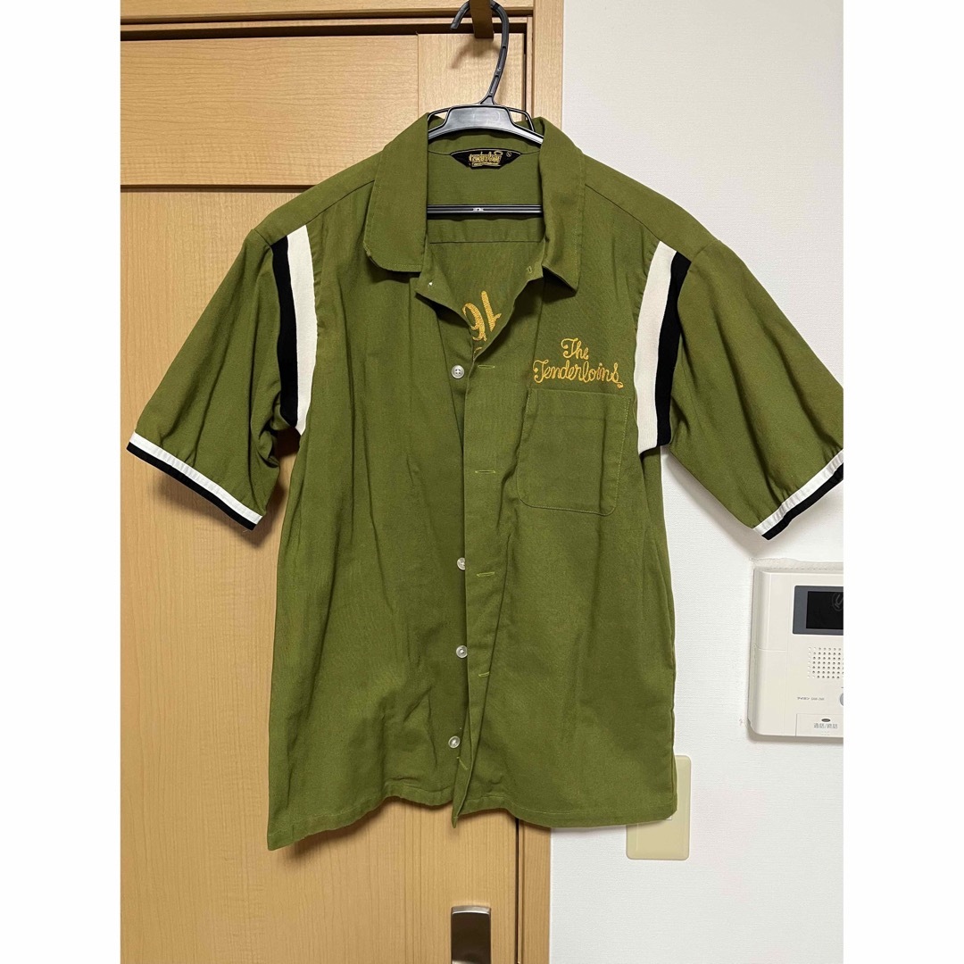 TENDERLOIN T-BOWL SHT ボーリングシャツ S 緑 キムタク