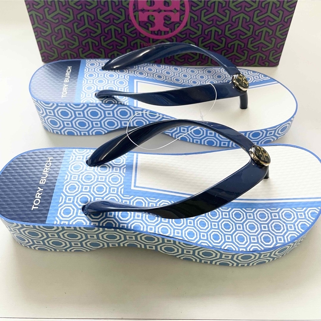 Tory Burch - 箱なしTORY BURCH 厚底ビーチサンダル《新品》ジオ ...