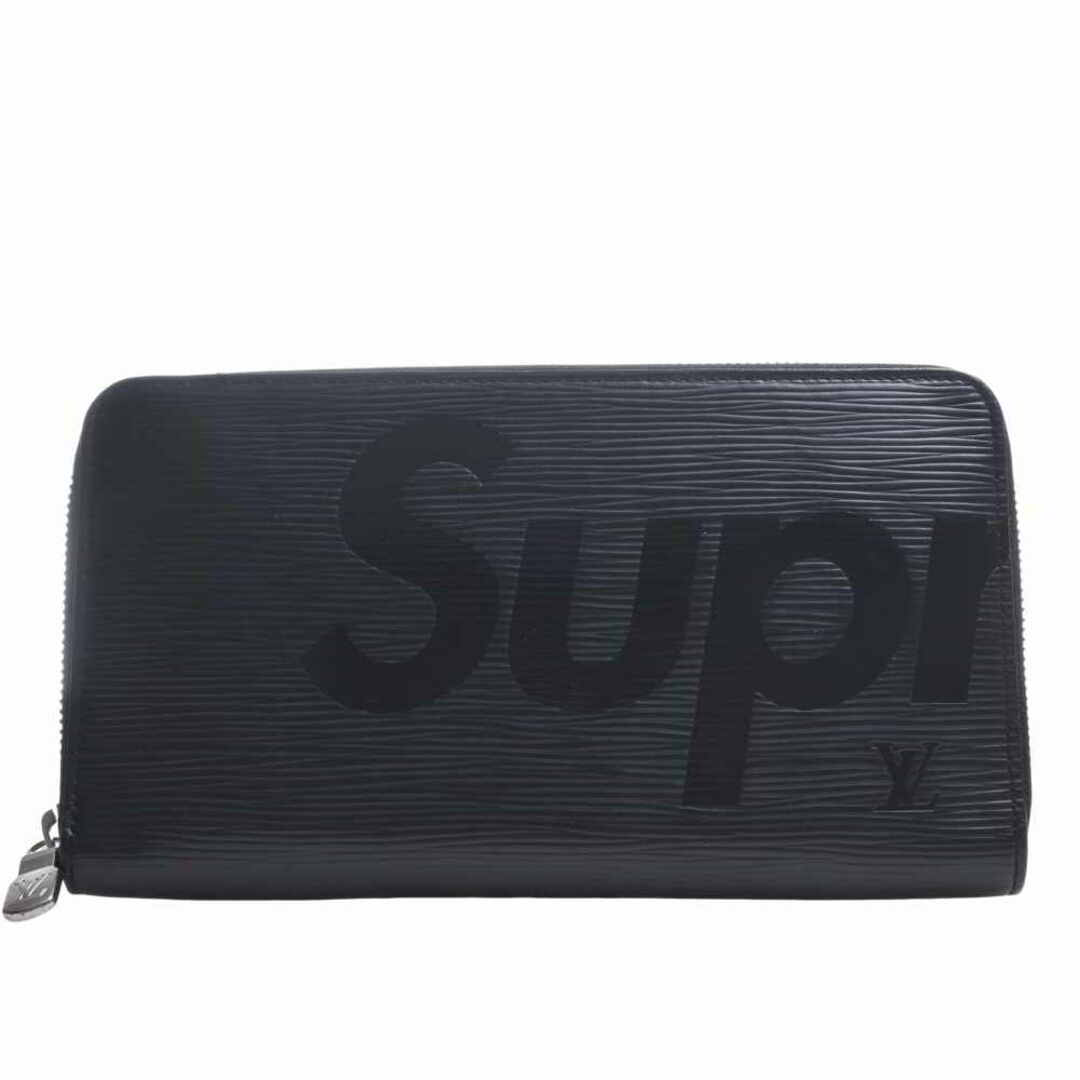 LOUIS VUITTON ルイヴィトン Supremeコラボ エピ ジッピー オーガナイザー ラウンドファスナー 長財布 M67723 ブラック by