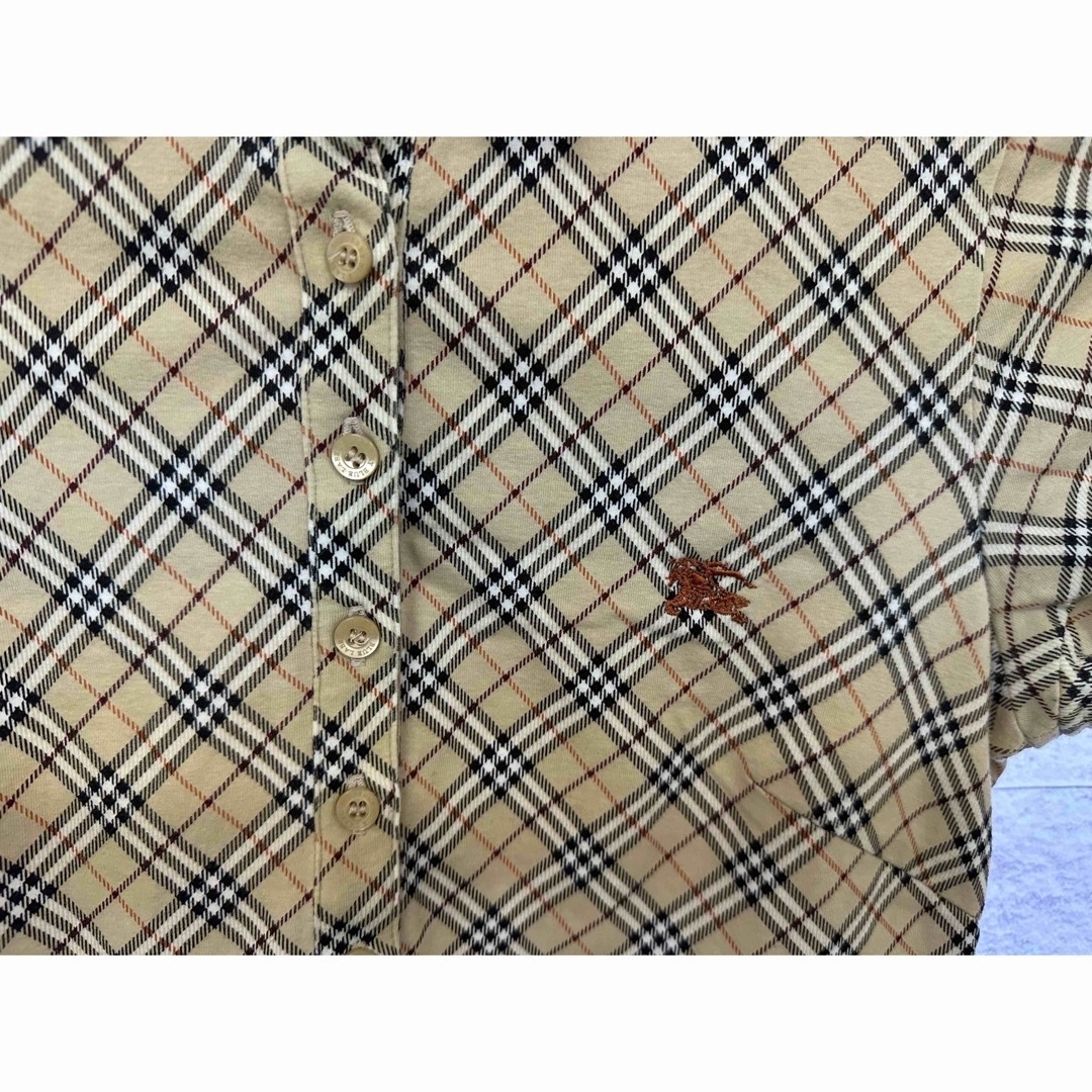 BURBERRY BLUE LABEL(バーバリーブルーレーベル)のかれん様専用！バーバリーロンドン　Burberry ノバチェック　ポロシャツ レディースのトップス(ポロシャツ)の商品写真