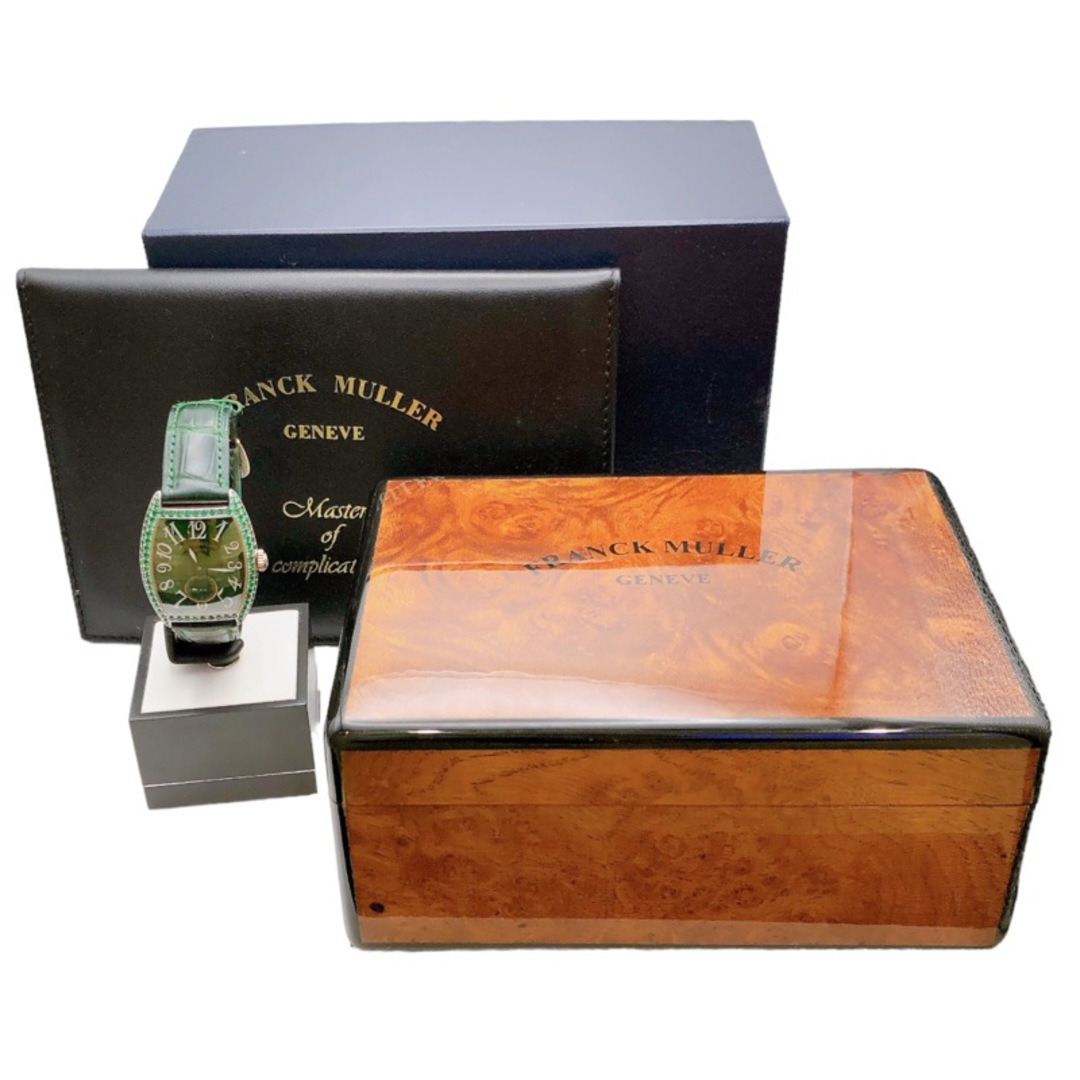 FRANCK MULLER(フランクミュラー)のフランク・ミュラー FRANCK MULLER トノウカーベックス 7502S6E K18ホワイトゴールド 手巻き レディース 腕時計 レディースのファッション小物(腕時計)の商品写真