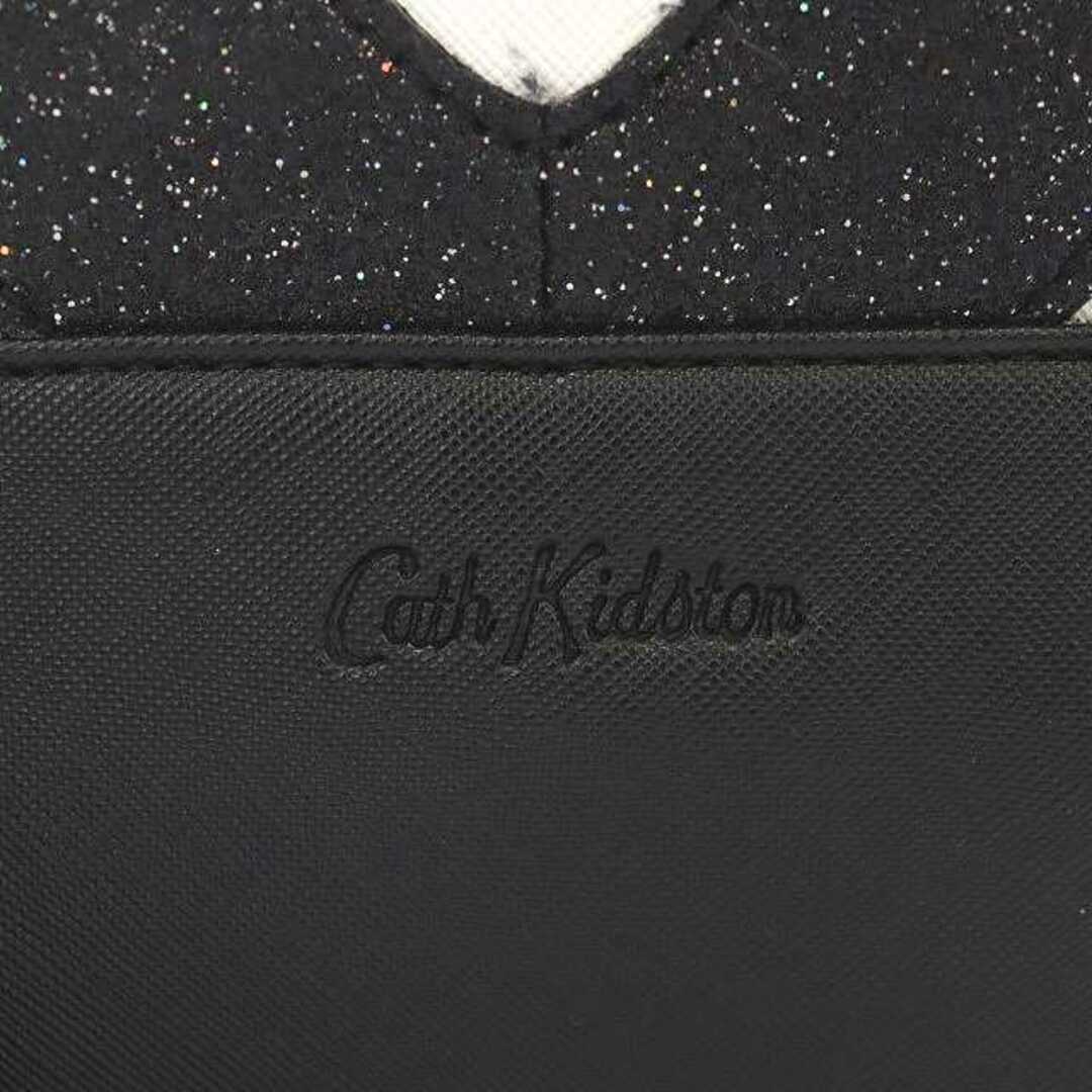 Cath Kidston(キャスキッドソン)のキャスキッドソン アニマルショルダーバッグ 黒 白 ブラック ホワイト ■OS レディースのバッグ(ショルダーバッグ)の商品写真