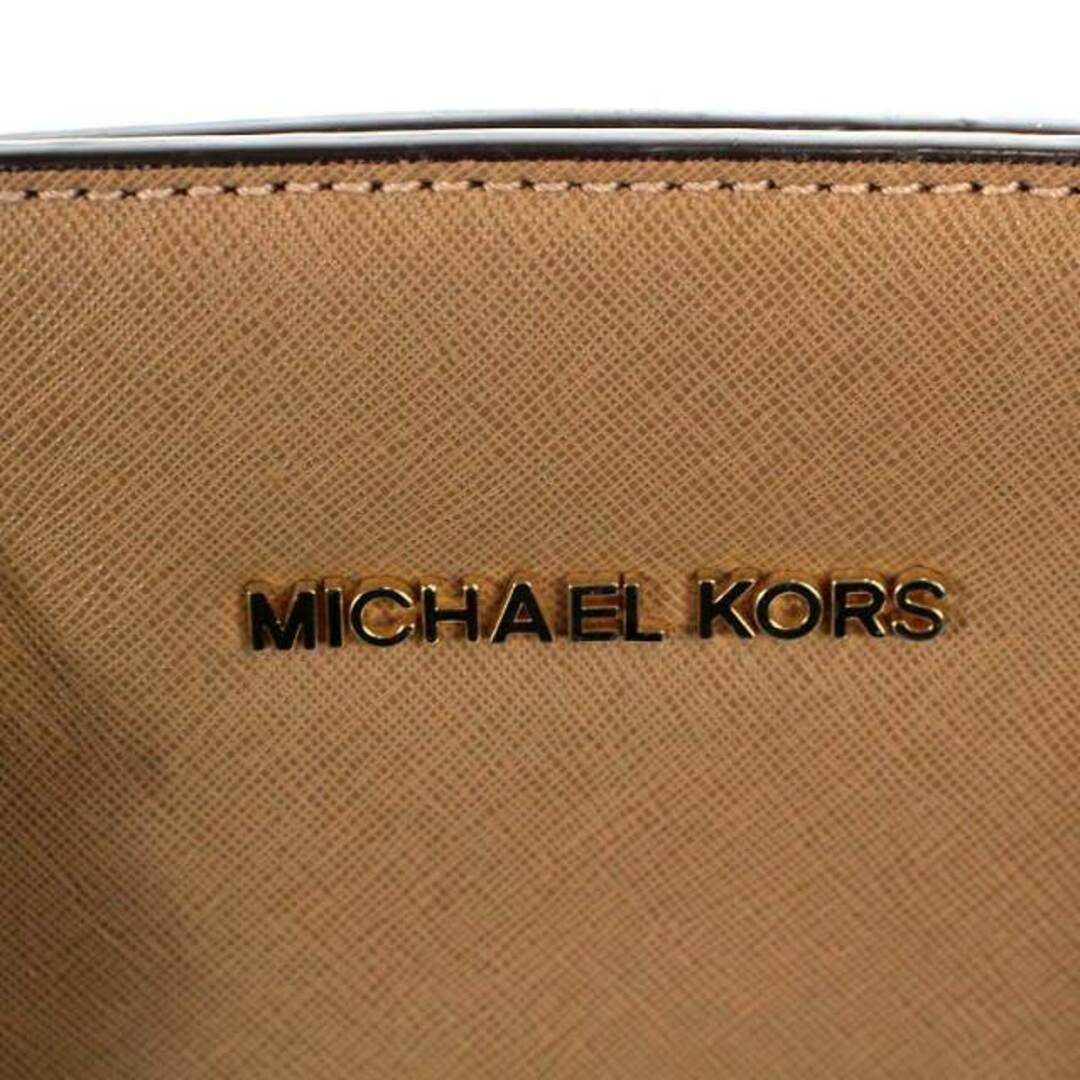 マイケルコース MICHAEL KORS トートバッグ レザー 茶 2