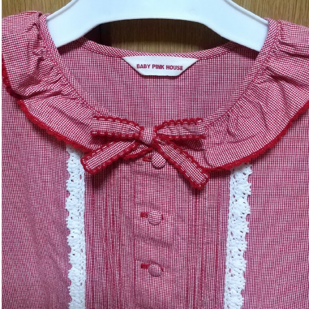 PINK HOUSE(ピンクハウス)のBABY PINK HOUSE  ワンピース キッズ/ベビー/マタニティのキッズ服女の子用(90cm~)(ワンピース)の商品写真