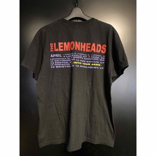 Vintage Rock Item ヴィンテージロックアイテム 90s The Lemonheads クルーネック Tシャツ ブラック 黒 詳細参照(L-XL位) レモンヘッズ トップス カットソー 半袖 バンド  【メンズ】